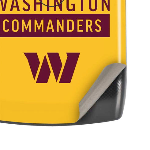 NFL Washington Commanders Yellow Motorola RAZR Skin