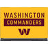 NFL Washington Commanders Yellow MSI GS65 Stealth Laptop Skin