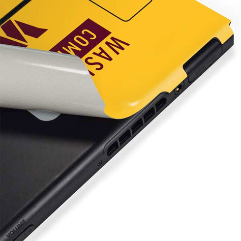 NFL Washington Commanders Yellow Nintendo Switch Bundle Skin