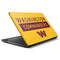 NFL Washington Commanders Yellow HP Notebook Skin