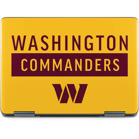 NFL Washington Commanders Yellow Notebook 9 Pro 13in (2017) Skin