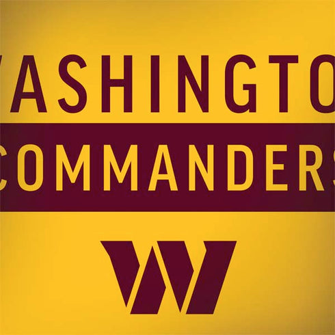 NFL Washington Commanders Yellow Notebook 9 Pro 13in (2017) Skin