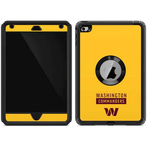 NFL Washington Commanders Yellow Otterbox Defender iPad Skin