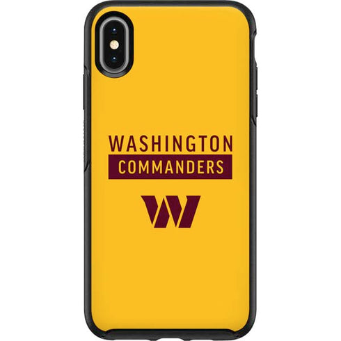 NFL Washington Commanders Yellow Otterbox Symmetry iPhone Skin