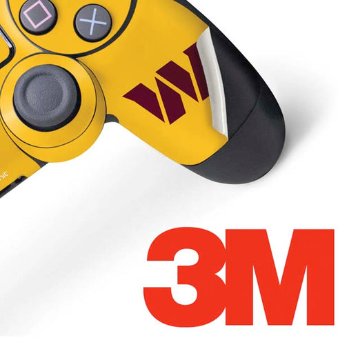 NFL Washington Commanders Yellow PS4 Controller Skin