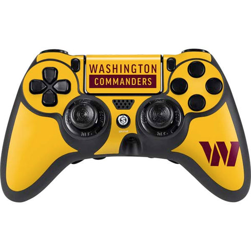 NFL Washington Commanders Yellow PS4/PC SCUF Impact Controller Skin