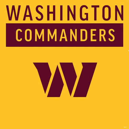 NFL Washington Commanders Yellow PS4 Slim Skin