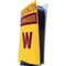 NFL Washington Commanders Yellow PS5 Digital Edition Console Skin