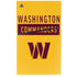NFL Washington Commanders Yellow PS5 Slim Disk Bundle Skin