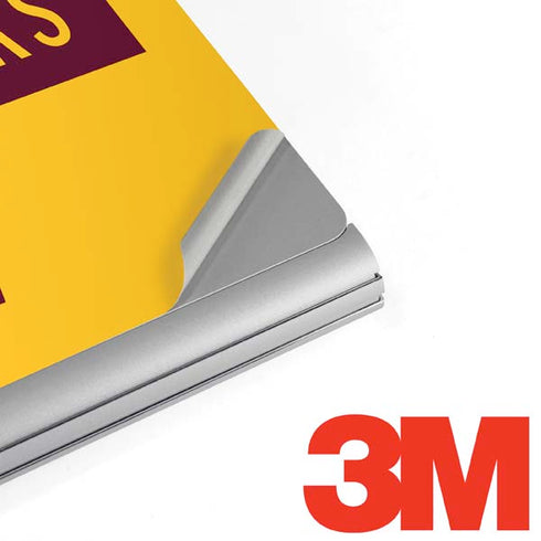 NFL Washington Commanders Yellow Surface Book 2 13.5in Skin