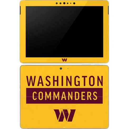 NFL Washington Commanders Yellow Surface Go Skin