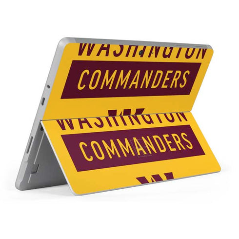 NFL Washington Commanders Yellow Surface Go Skin