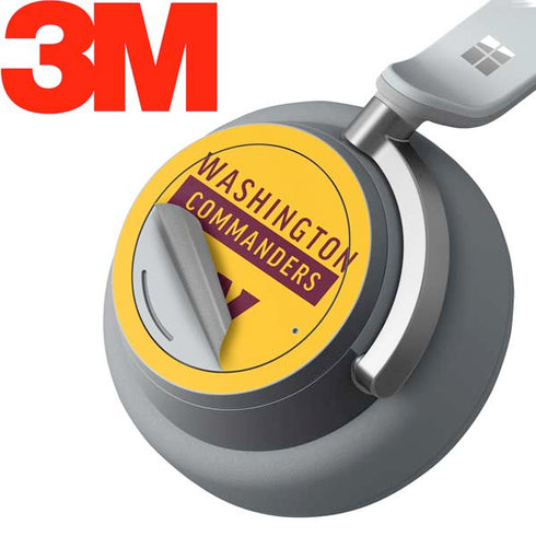 NFL Washington Commanders Yellow Surface Headphones Skin