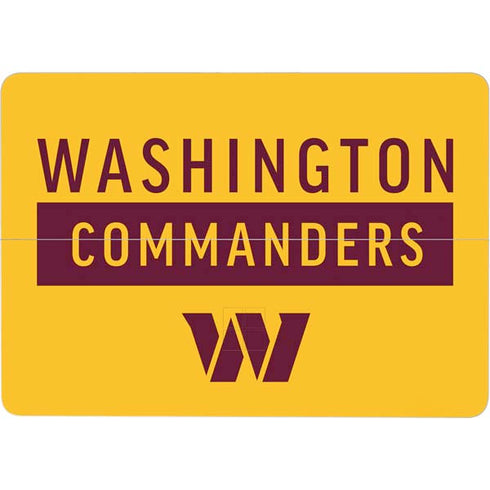 NFL Washington Commanders Yellow Surface Laptop Studio Skin