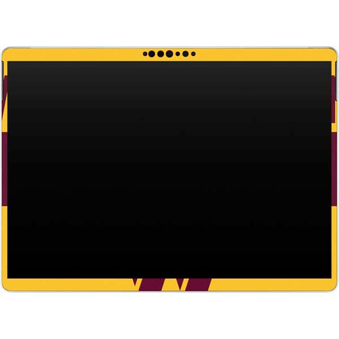 NFL Washington Commanders Yellow Surface Pro 9 Skin