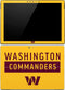 NFL Washington Commanders Yellow Surface Pro (2017) Skin