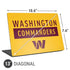 NFL Washington Commanders Yellow Universal Laptop 13in (10.6 x 7.6in) Skin