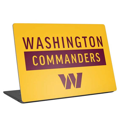 NFL Washington Commanders Yellow Universal Laptop 15in (12.2 x 8.8in) Skin