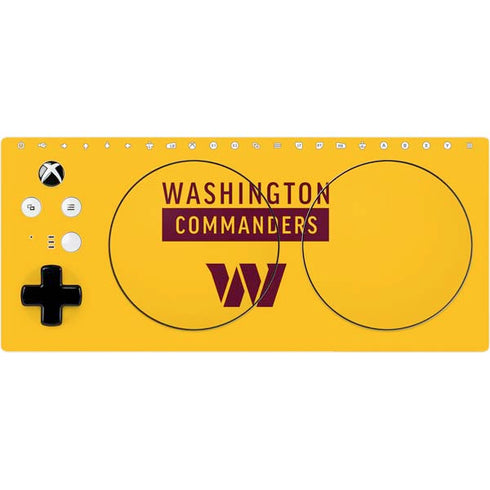 NFL Washington Commanders Yellow Xbox Adaptive Controller Skin