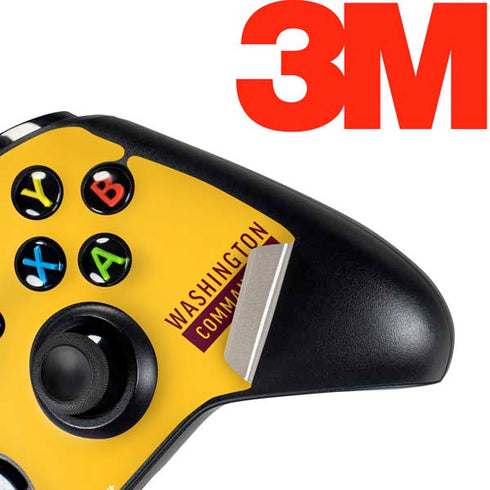 NFL Washington Commanders Yellow Xbox One Controller Skin