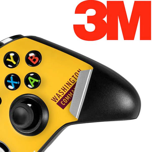 NFL Washington Commanders Yellow Xbox One S Controller Skin