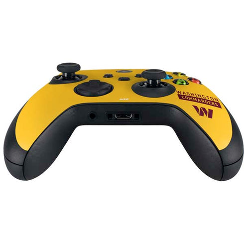 NFL Washington Commanders Yellow Xbox Series X Controller Skin