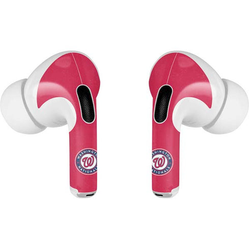 MLB Washington Nationals - Solid Distressed AirPods Pro 2nd Gen Skin