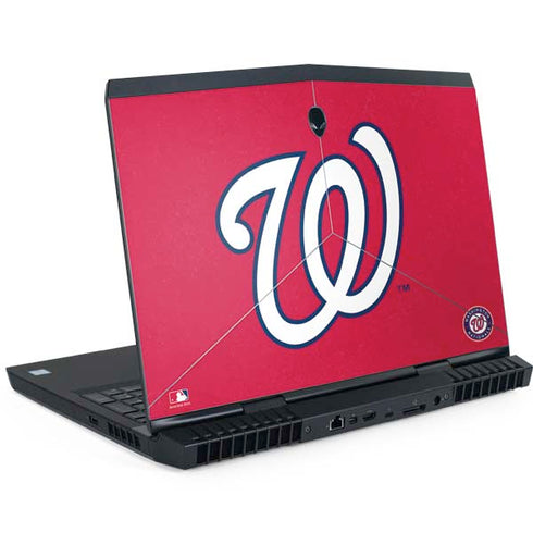 MLB Washington Nationals - Solid Distressed Dell Alienware Skin