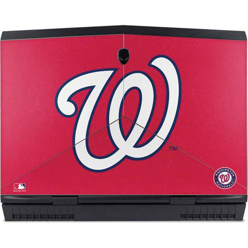 MLB Washington Nationals - Solid Distressed Dell Alienware Skin