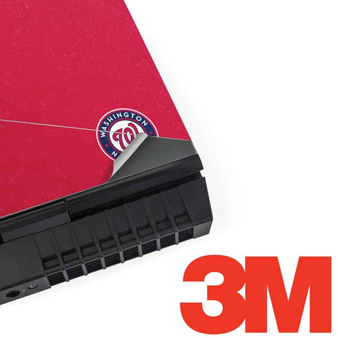 MLB Washington Nationals - Solid Distressed Dell Alienware Skin