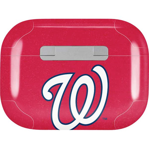 MLB Washington Nationals - Solid Distressed Apple AirPods Pro Skin