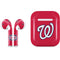 MLB Washington Nationals - Solid Distressed Apple AirPods Skin