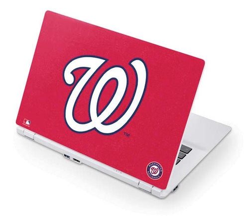 MLB Washington Nationals - Solid Distressed Acer Chromebook Skin
