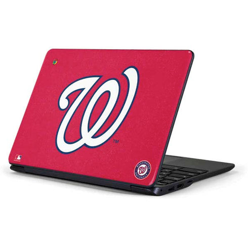 MLB Washington Nationals - Solid Distressed Samsung Chromebook Skin
