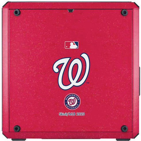 MLB Washington Nationals - Solid Distressed Cooler Master MasterBox Q300L Mini Tower Skin