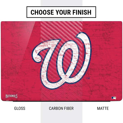 MLB Washington Nationals - Solid Distressed Dell Vostro Skin