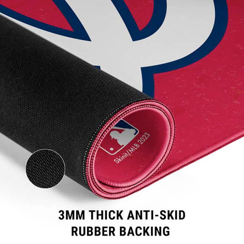 MLB Washington Nationals - Solid Distressed Gaming Mouse Pad