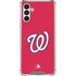 MLB Washington Nationals - Solid Distressed Galaxy A13 5G Clear Case
