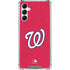 MLB Washington Nationals - Solid Distressed Galaxy A14 5G Clear Case