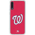 MLB Washington Nationals - Solid Distressed Galaxy A50 Clear Case