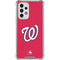 MLB Washington Nationals - Solid Distressed Galaxy A53 5G Clear Case