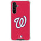 MLB Washington Nationals - Solid Distressed Galaxy A54 5G Clear Case