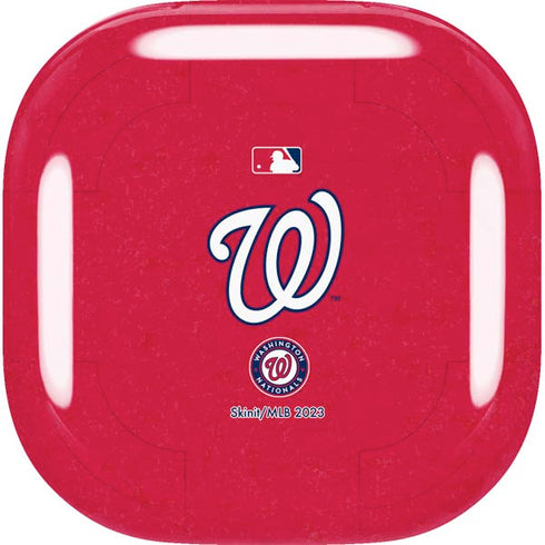 MLB Washington Nationals - Solid Distressed Galaxy Buds Live Skin