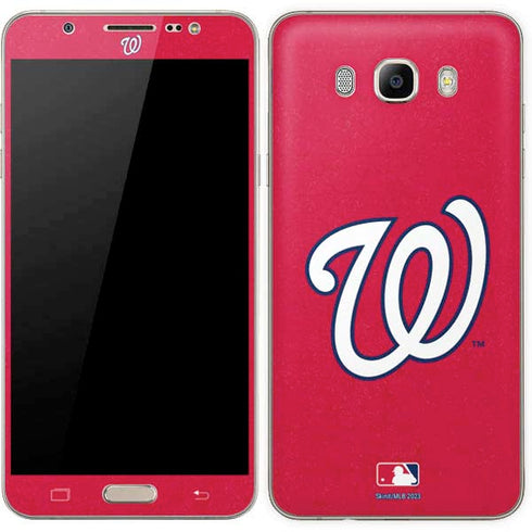 MLB Washington Nationals - Solid Distressed Galaxy J7 Skin