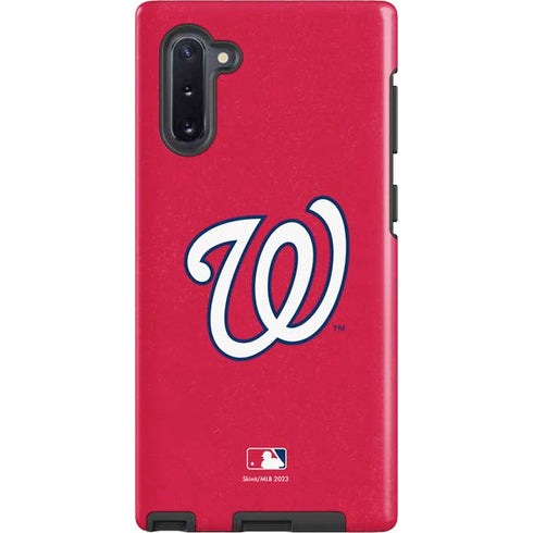 MLB Washington Nationals - Solid Distressed Galaxy Note 10 Pro Case