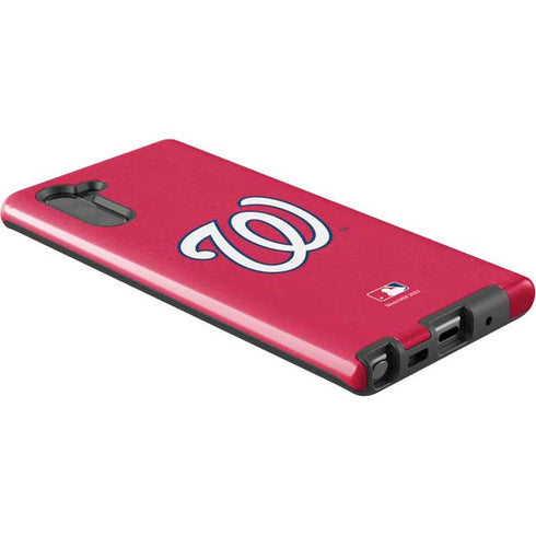 MLB Washington Nationals - Solid Distressed Galaxy Note 10 Pro Case