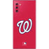 MLB Washington Nationals - Solid Distressed Galaxy Note 10 Skin