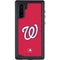 MLB Washington Nationals - Solid Distressed Galaxy Note 10 Waterproof Case