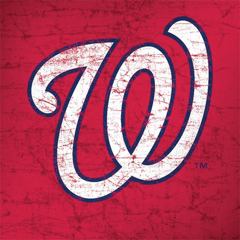 MLB Washington Nationals - Solid Distressed Galaxy Note 8 Skin
