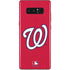 MLB Washington Nationals - Solid Distressed Galaxy Note 8 Skin